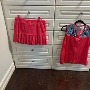 Designer Tennis Wear-2 Outfits Size Large